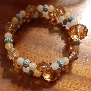 Beaded Quartzite Bracelet
